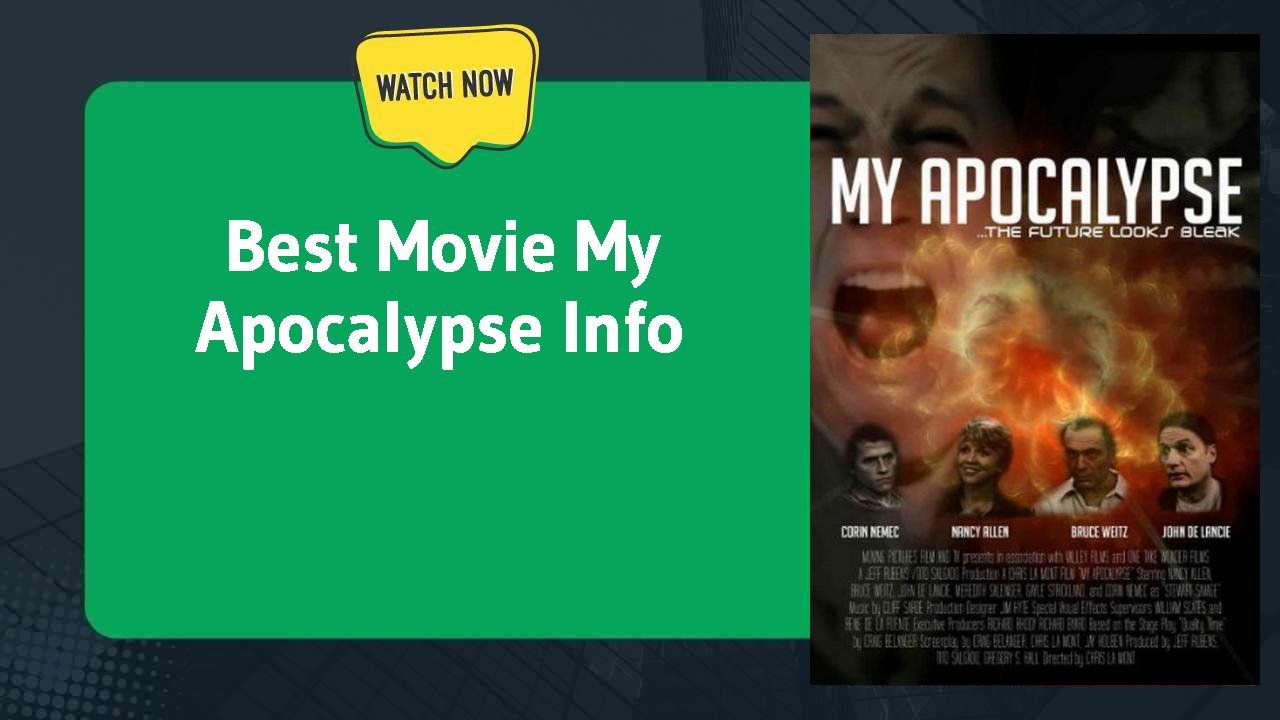 My Apocalypse
